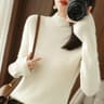 Womens Autumn Winter Knit Sweater Long Sleeve Pullover 23