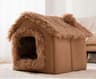 Indoor Soft Dog Kennel Warm Pet Bed Cave With Removable Mat 6