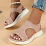 Womens Mesh Platform Sandals With Open Toe Wedge And Lightweight Comfort 10