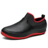 Anti Slip Rubber Rain Shoes Short Tube Waterproof Kitchen Garden Car Wash Fishing Shoes 6