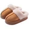 Womens Ankle Snow Boots Warm Indoor Outdoor Non Slip Slippers 9