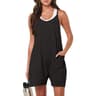 Summer Casual Sleeveless Adjustable Strap Loose Jumpsuit Shorts For Women 6