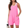 Summer Casual Sleeveless Adjustable Strap Loose Jumpsuit Shorts For Women 18