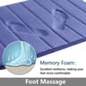 Super Absorbent Memory Foam Bath Mat Set Non Slip Bathroom Rug And Shower Room Doormat 12