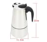 Stainless Steel Moka Pot Espresso Maker Stove Top Coffee Percolator 4 6 9 Cup Options 8