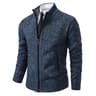 Autumn Winter Mens Casual Sports Coat Fleece Warm Zipper Cardigan 12