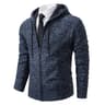 Autumn Winter Mens Casual Sports Coat Fleece Warm Zipper Cardigan 18