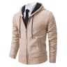 Autumn Winter Mens Casual Sports Coat Fleece Warm Zipper Cardigan 20