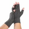 Compression Arthritis Gloves With Copper Fiber Half Finger Design 9