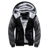 Mens Camouflage Winter Jacket With Fleece Lining And Hood 9