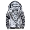 Mens Camouflage Winter Jacket With Fleece Lining And Hood 11