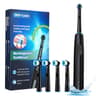 Smart Rotating Electric Toothbrush Rechargeable With 4 Heads And 5 Modes For Teeth Whitening 7