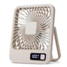 Portable USB Rechargeable Desk Fan With 180 Foldable Tilt And 5 Speeds 10