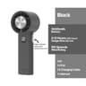 Portable Handheld Turbo Fan With 100 Speed Settings And Ice Cooling 9