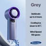 Portable Handheld Turbo Fan With 100 Speed Settings And Ice Cooling 11