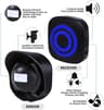 Wireless Motion Sensor Doorbell With Infrared Detector And Receiver 6