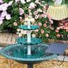 Solar Bird Bath Fountain With 3 Tiered Basin And Detachable 25W Pump For Outdoor Garden Decoration 6