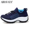 Women Breathable Walking Sneakers Non Slip Casual Shoes 8