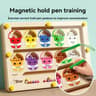 Childrens Magnetic Maze Puzzle Toy With Walking Ball For Early Education 7
