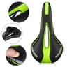 Comfortable Gel Bicycle Saddle Shockproof PU Leather Cushion 9