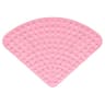 Comfortable Triangle Shower Mat With Non Slip Diamond Design 6
