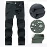 Mens Waterproof SoftShell Fleece Jacket And Pants For Hiking Camping Skiing 12