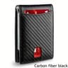 Synthetic Leather Slim Smart Wallet For Men Credit Card Holder Money Clip 10