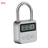 Multifunctional LCD Display Time Lock Waterproof USB Rechargeable Smart Timer Padlock For Travel An 10