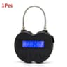 Multifunctional LCD Display Time Lock Waterproof USB Rechargeable Smart Timer Padlock For Travel An 7