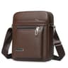 Men Crossbody Shoulder Bag Waterproof PU Leather Messenger Tote With Large Capacity 7