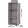Hanging Closet Organizer With Drawers Foldable Clothes Storage Shelves 10