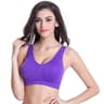 Seamless Padded Sports Bra For Women Running Yoga Workout Gym Fitness Top 13
