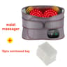 Electric Heating Waist Massager Belt With Vibration And Hot Compress Therapy 9