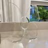 Clear Acrylic Frame Flower Vase For Modern Home And Office Decor 7