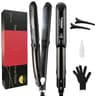 Steam Hair Straightener Professional Ceramic Vapor Flat Iron With Argan Oil Treatment 7