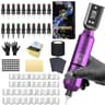 Professional Tattoo Pen Kit Permanent Makeup Machine With Power Supply And Needles 9