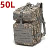 Waterproof Tactical Hiking Backpack For Outdoor Adventure 25L  50L 17