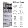 OvertheDoor Hanging Shoe Organizer With 24 Large Mesh Pockets 10