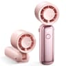 Portable Handheld Turbo Fan 5000mAh Rechargeable Foldable Desk And Neck Fan With 6 Speeds And Digit 8