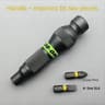 Precision Aluminum Alloy Handle Screwdriver For 14 Inch Bits Mini Repair Tool Holder 9