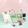Ice Cream Counter Playset Pretend Play Kitchen Toy With Coins For Kids Boys And Girls 10