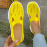 Women Casual Lightweight Flat Sneakers Comfortable Everyday SlipOn Shoes 18