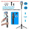 Selfie Stick Tripod With Bluetooth Remote Fill Light And 360 Rotation For Smartphones 9