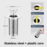 Stainless Steel PopUp Sink Stopper With Hair Catcher And AntiOdor Bounce Core For Bathroom And Show 9
