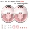 Electric HandsFree Wearable Breast Pump With Heating And UV Sterilization Lid Option  BPAFree Wirel 12