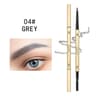Dual Ended Waterproof Eyebrow Pencil With Brush For Long Lasting Definition 7