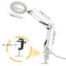 72LED Magnifying Lamp With 8X And 10X Zoom And Adjustable 3Color Light 7
