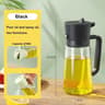 2in1 Olive Oil Dispenser Bottle With Spray Pour Function For Cooking And BBQ 21