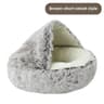 Plush Pet Bed Warm Winter Comfort Nest For Cats And Small Pets 7