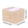 Wardrobe Hanging Storage Organizer With Collapsible Shelves 7